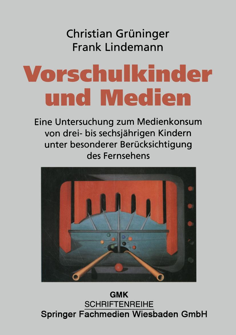 Vorderes Coverbild Vorschulkinder und Medien
