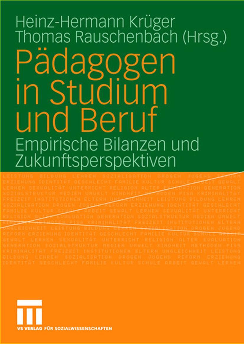 Vorderes Coverbild Pädagogen in Studium und Beruf