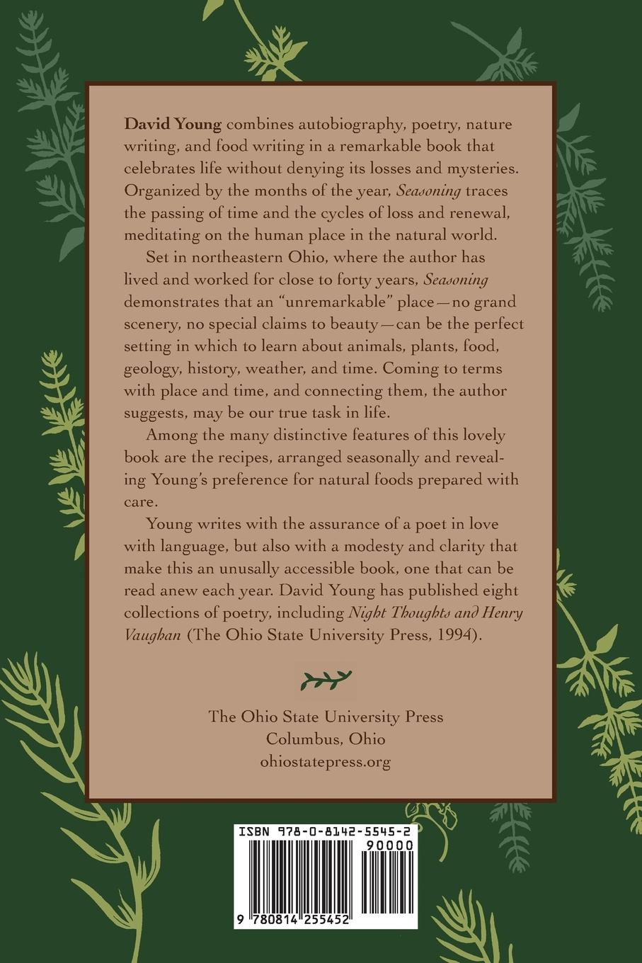 Rückseitencover Seasoning