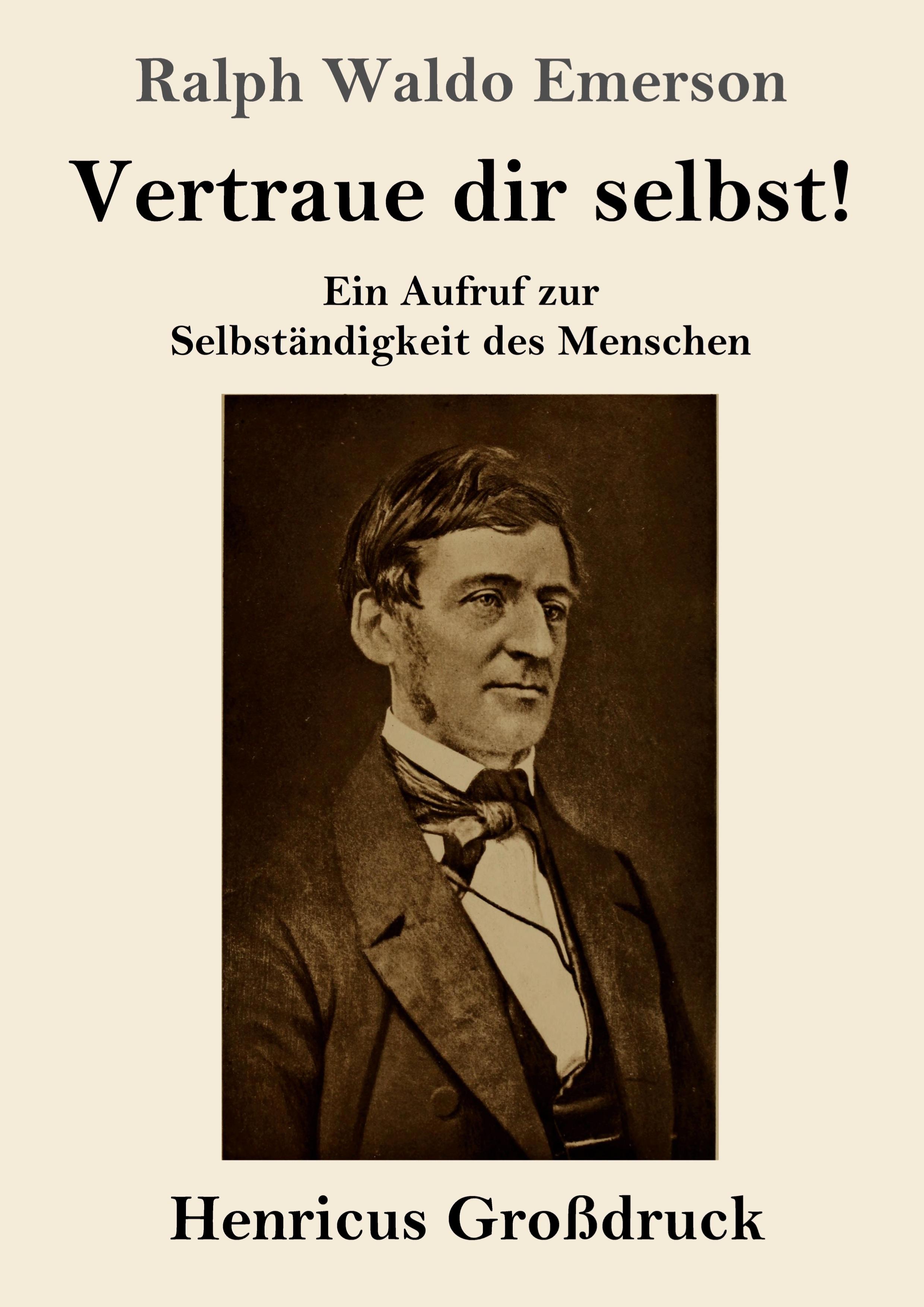 Vorderes Coverbild Vertraue dir selbst! (Großdruck)