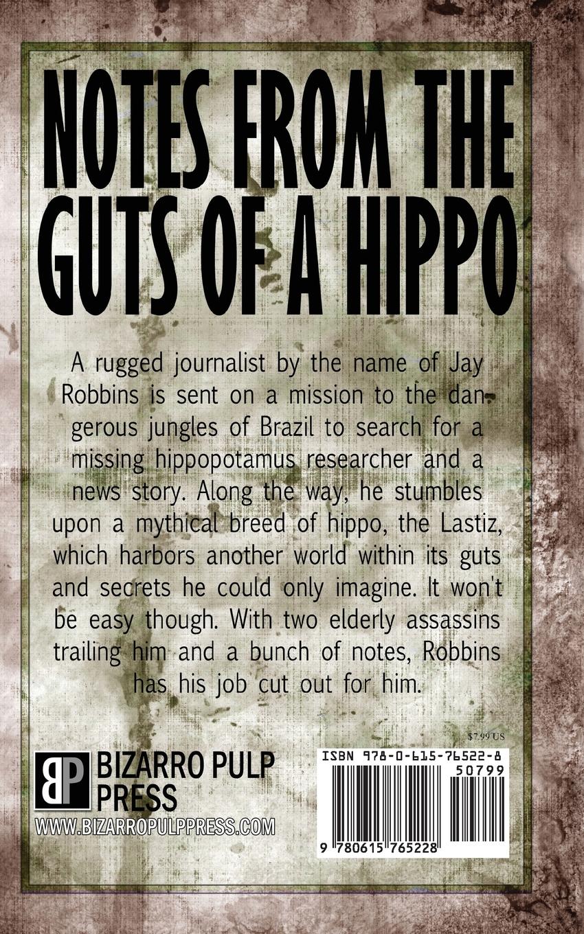 Rückseitencover Notes from the Guts of a Hippo
