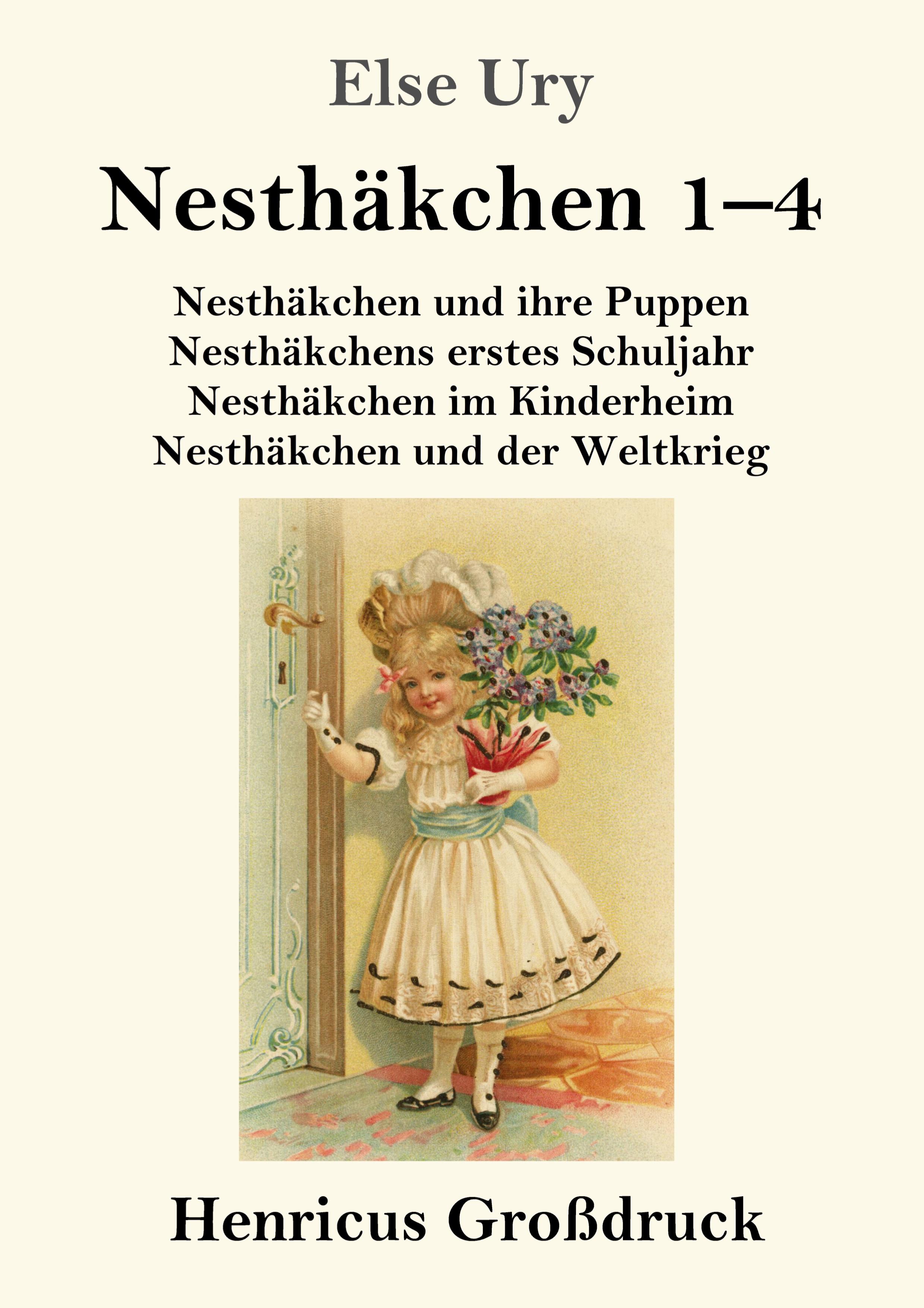 Vorderes Coverbild Nesthäkchen Gesamtausgabe in drei Großdruckbänden (Großdruck)