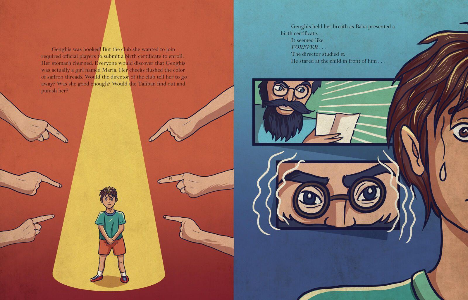 Beispielinhalt (Bild) Girl Called Genghis Khan, A