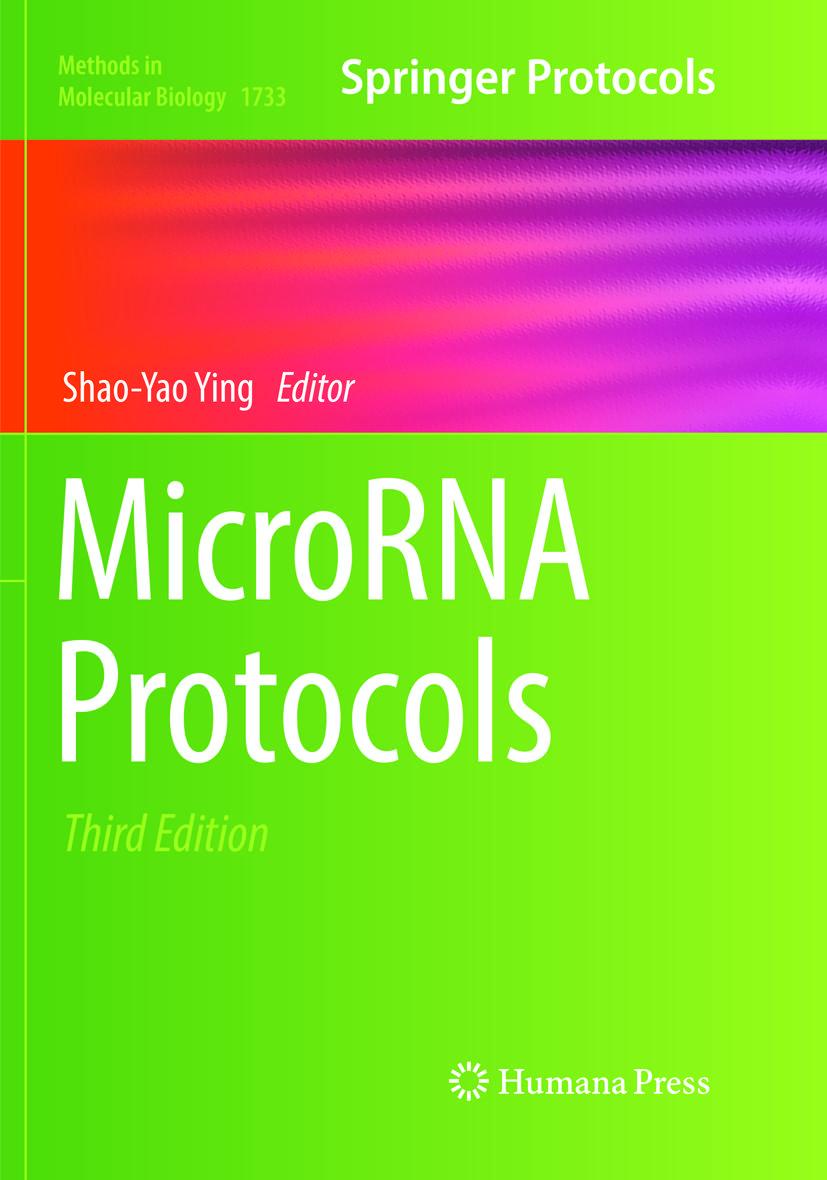 Vorderes Coverbild MicroRNA Protocols