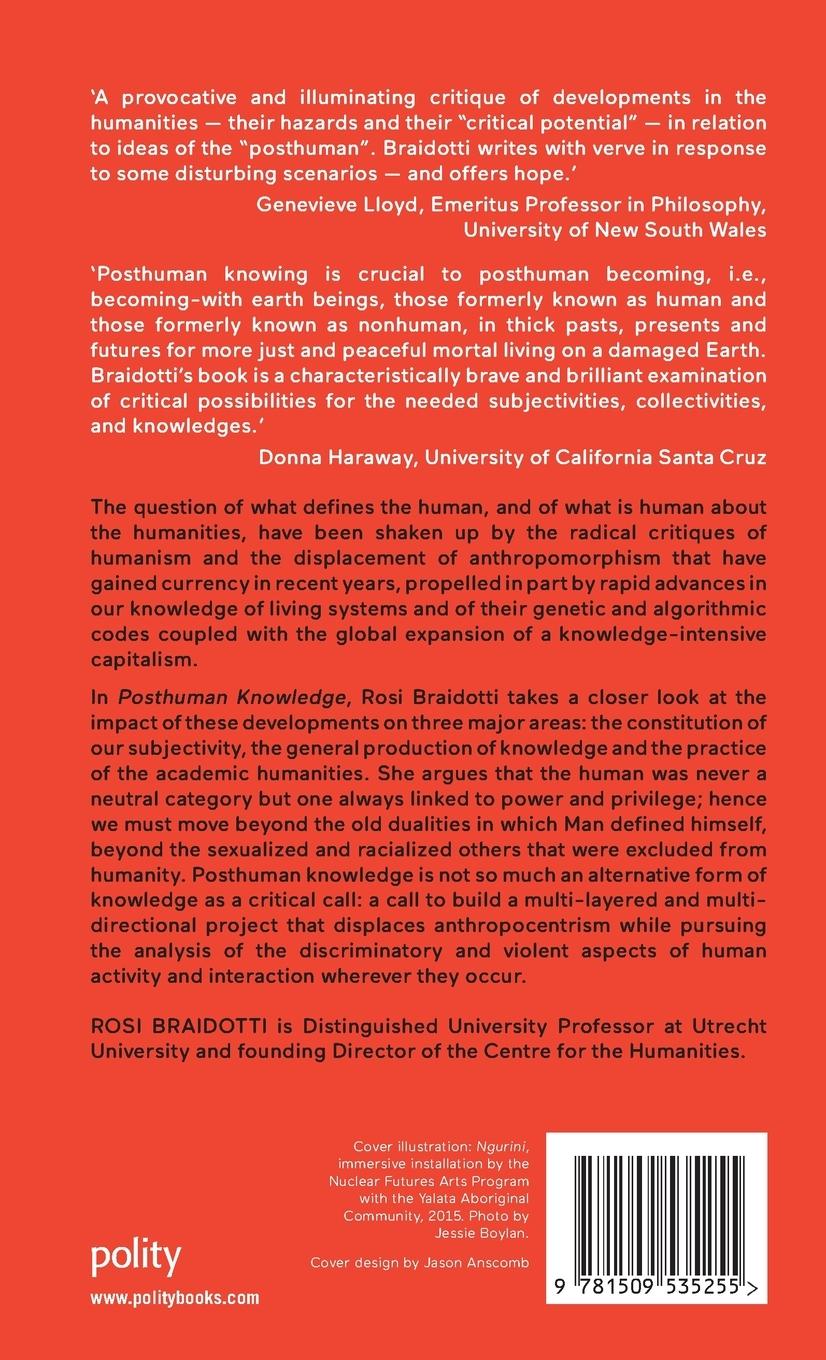 Rückseitencover Posthuman Knowledge
