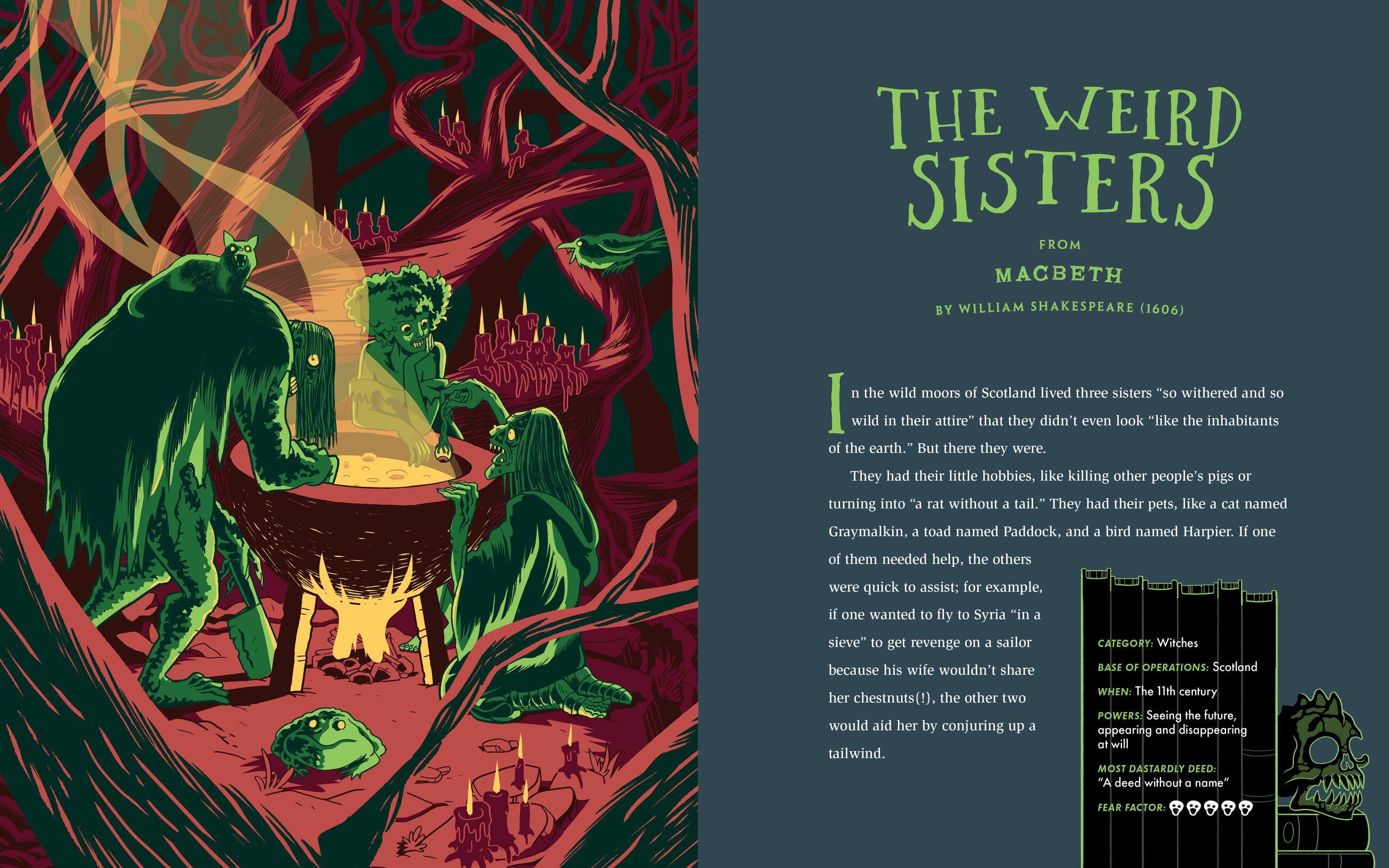 Beispielinhalt (Bild) The Big Book of Monsters