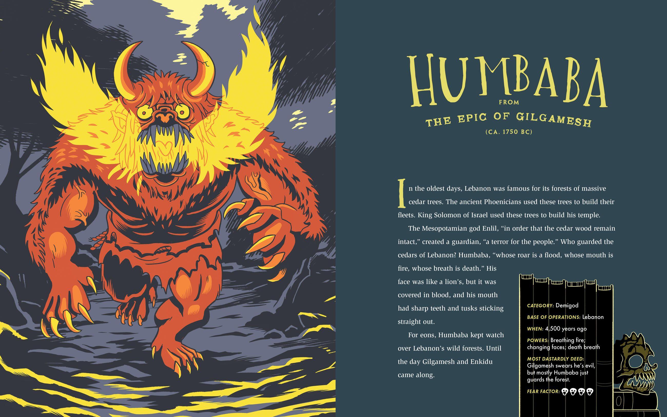 Beispielinhalt (Bild) The Big Book of Monsters