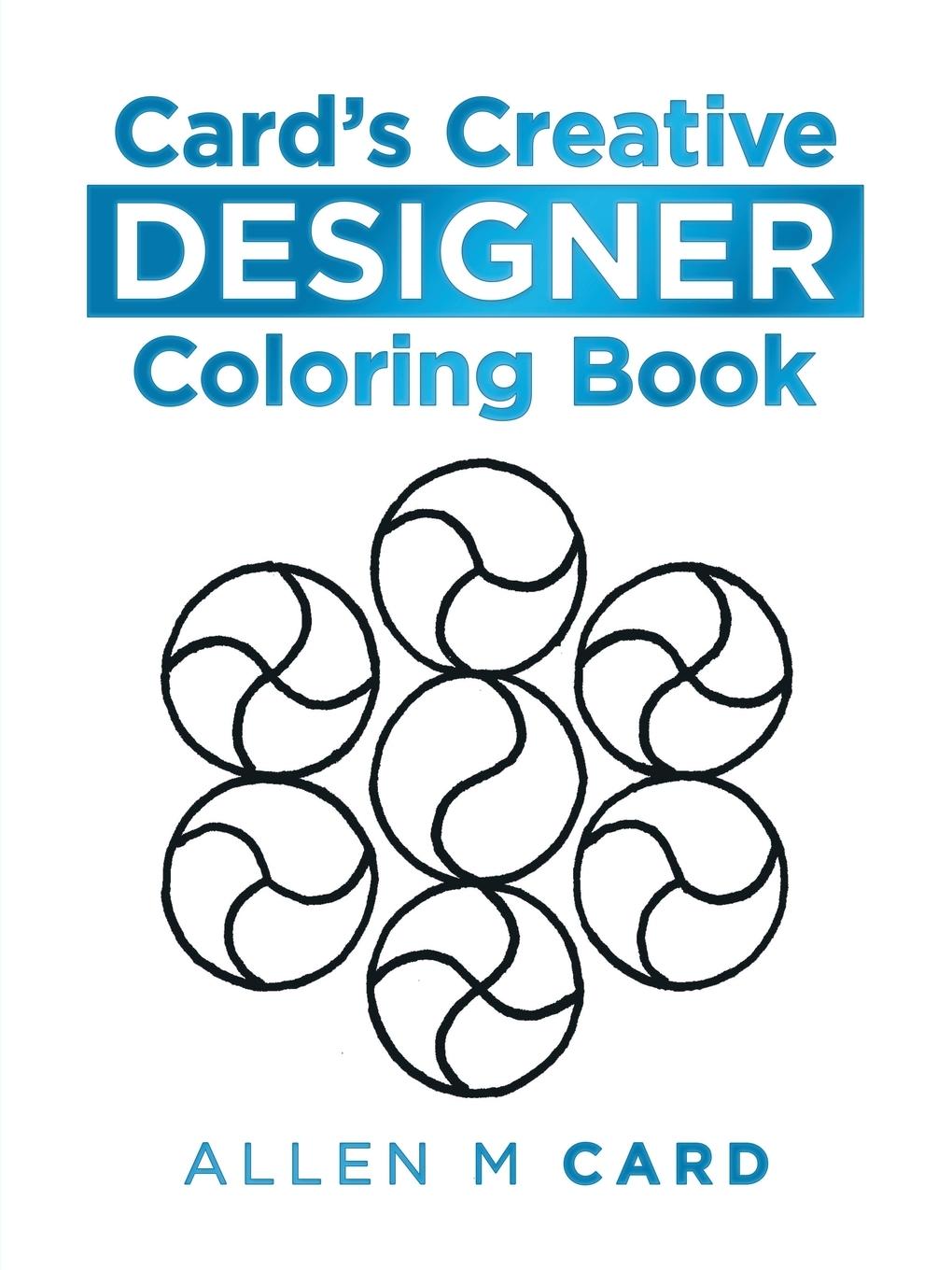 Vorderes Coverbild Card's Creative Designer Coloring Book