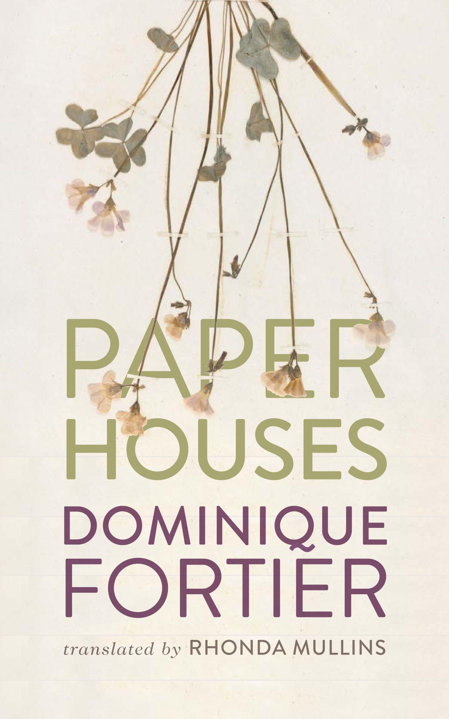 Vorderes Coverbild Paper Houses