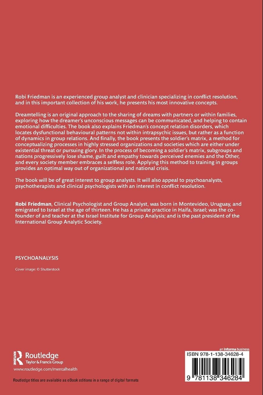 Rückseitencover Dreamtelling, Relations, and Large Groups