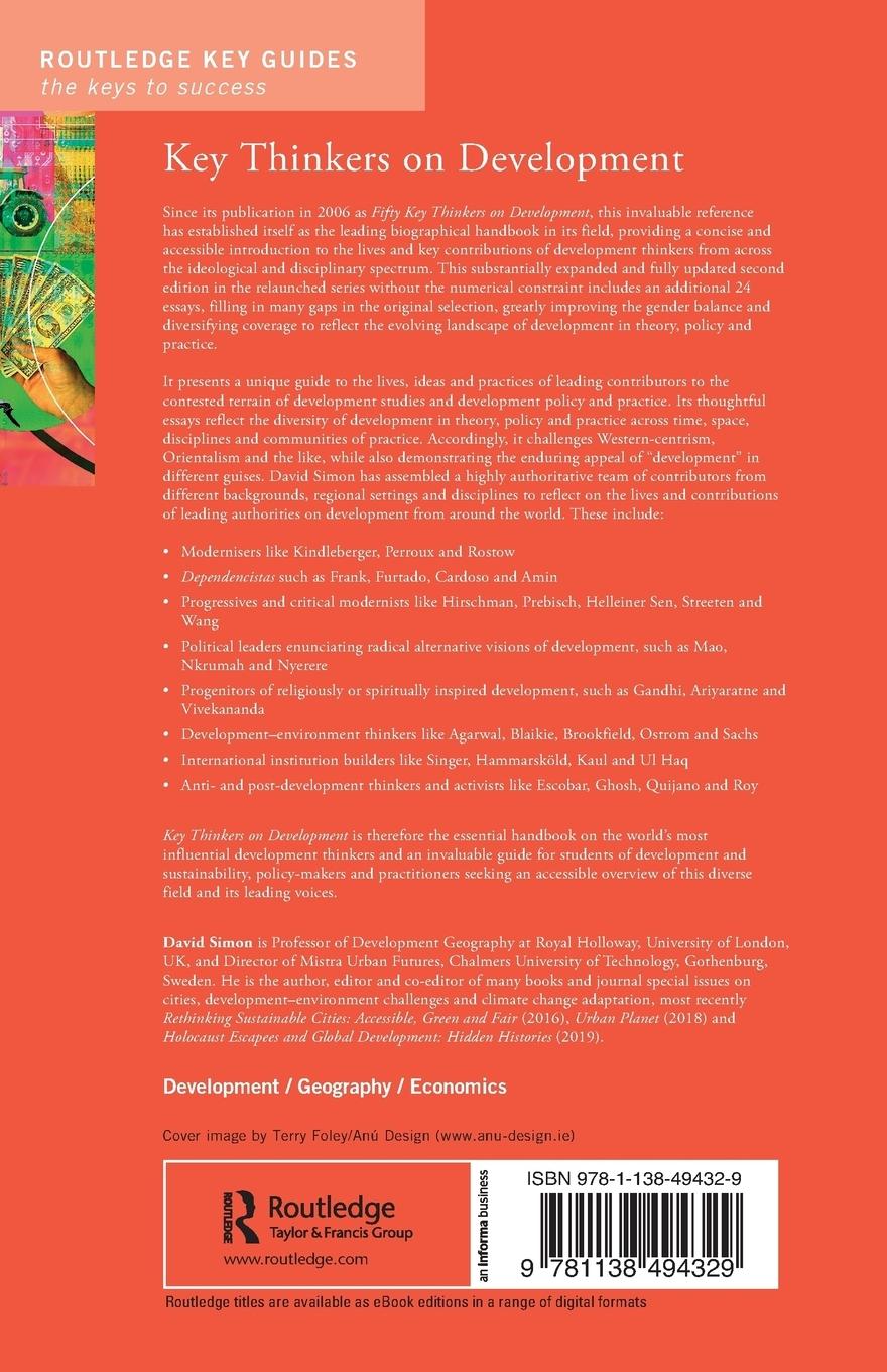 Rückseitencover Key Thinkers on Development