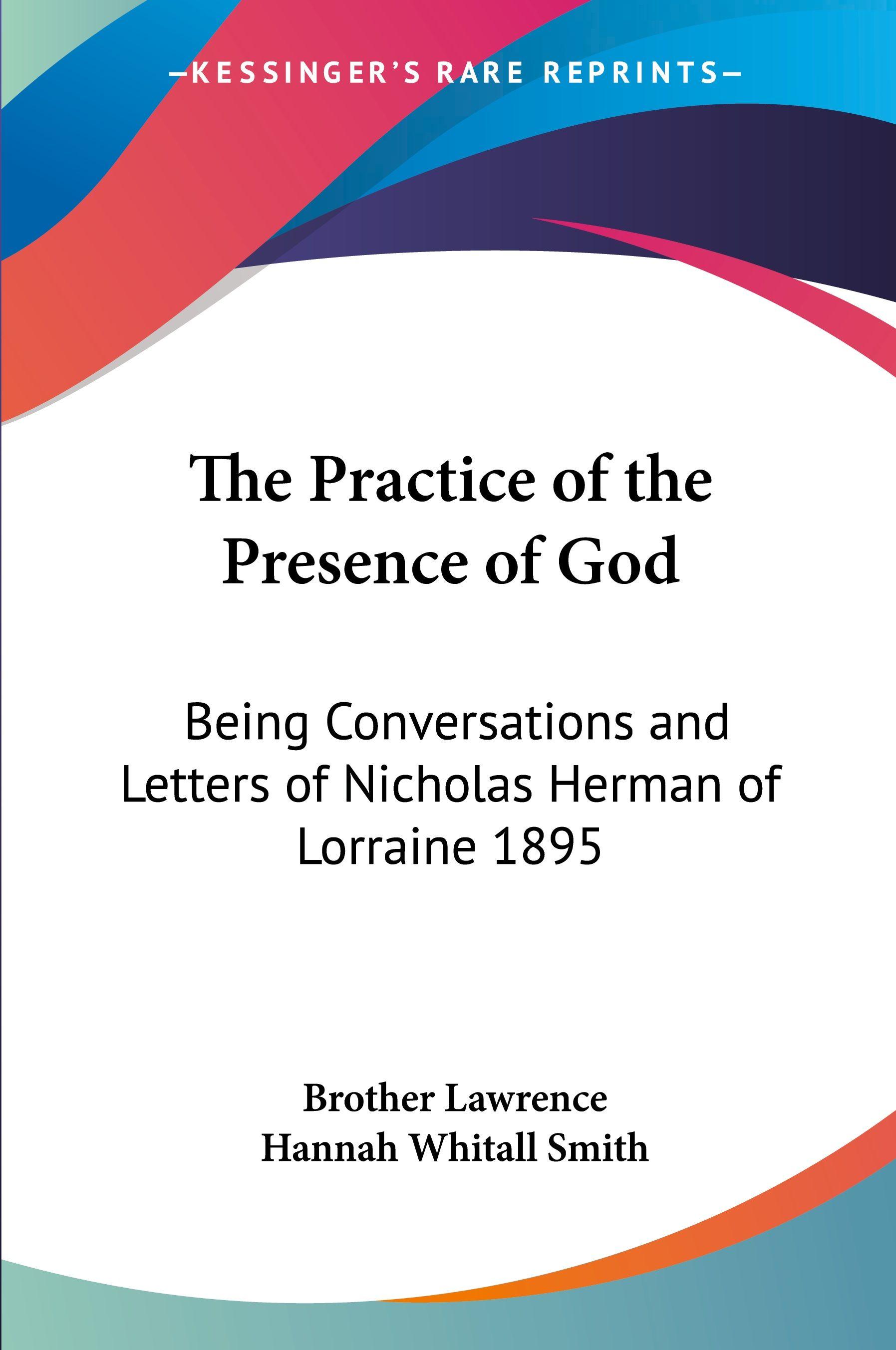 Vorderes Coverbild The Practice of the Presence of God