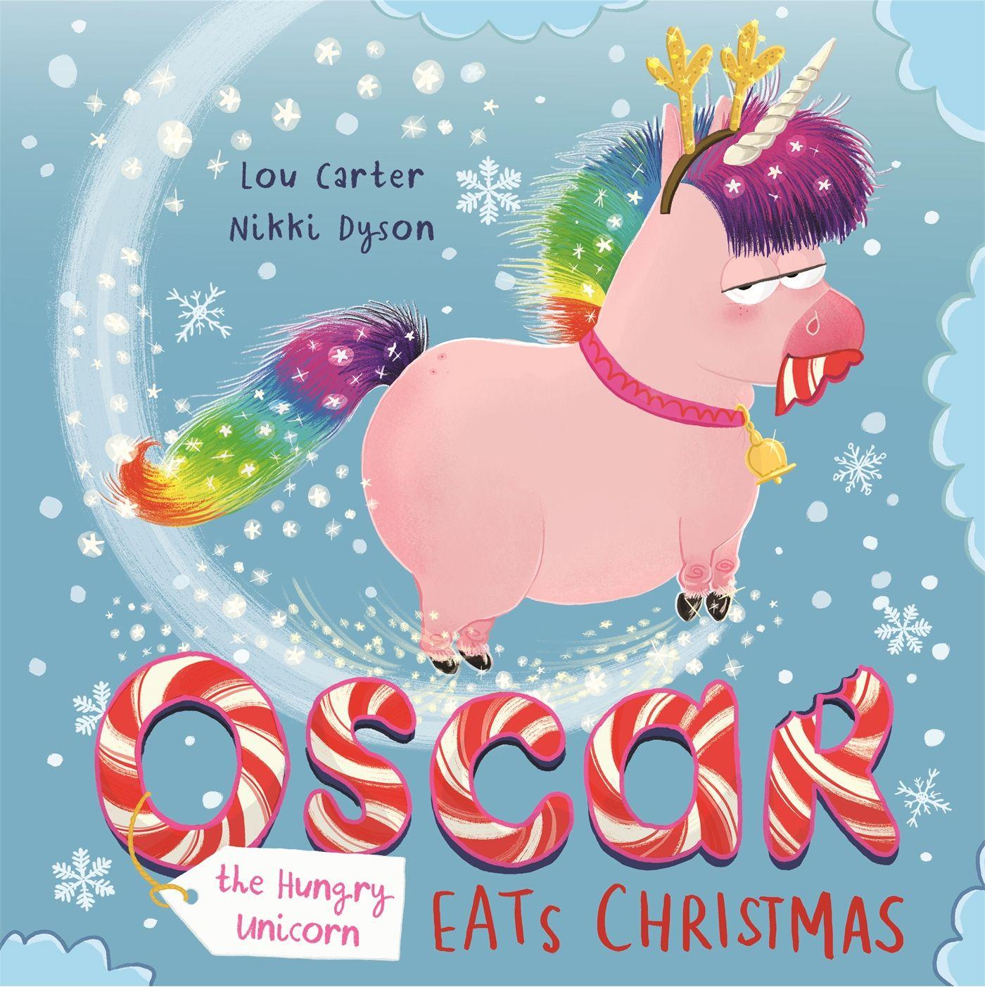 Vorderes Coverbild Oscar the Hungry Unicorn Eats Christmas