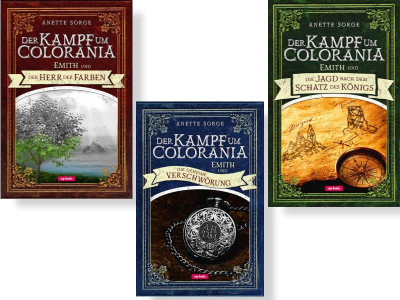 Vorderes Coverbild Der Kampf um Colorania-Serie (Bände 1+2+3 in einem Paket)