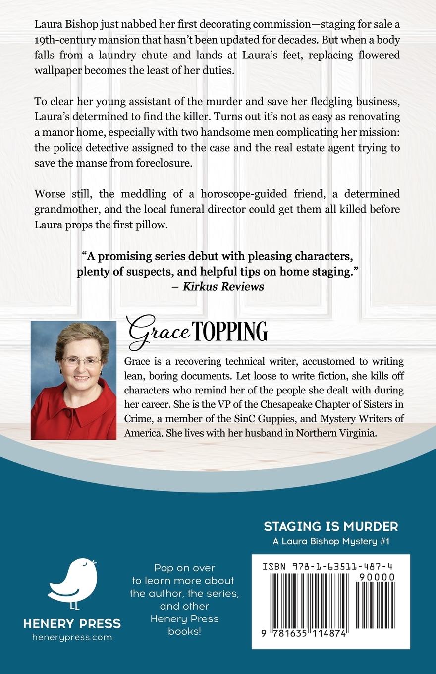 Rückseitencover STAGING IS MURDER