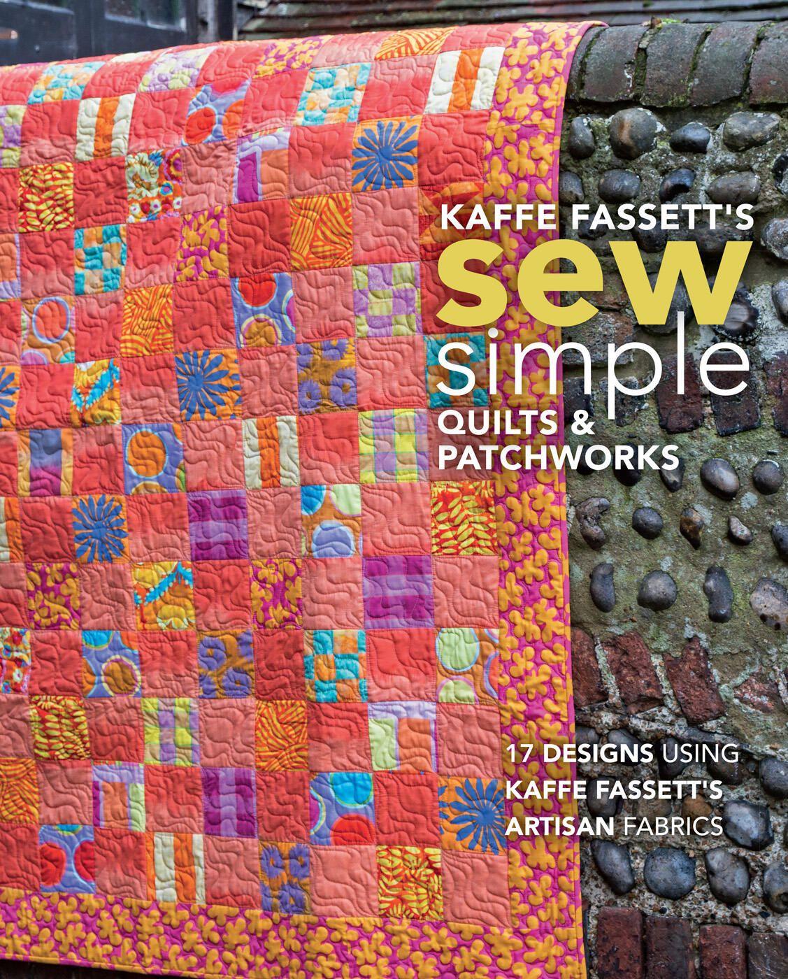 Vorderes Coverbild Kaffe Fassett's Sew Simple Quilts & Patchworks