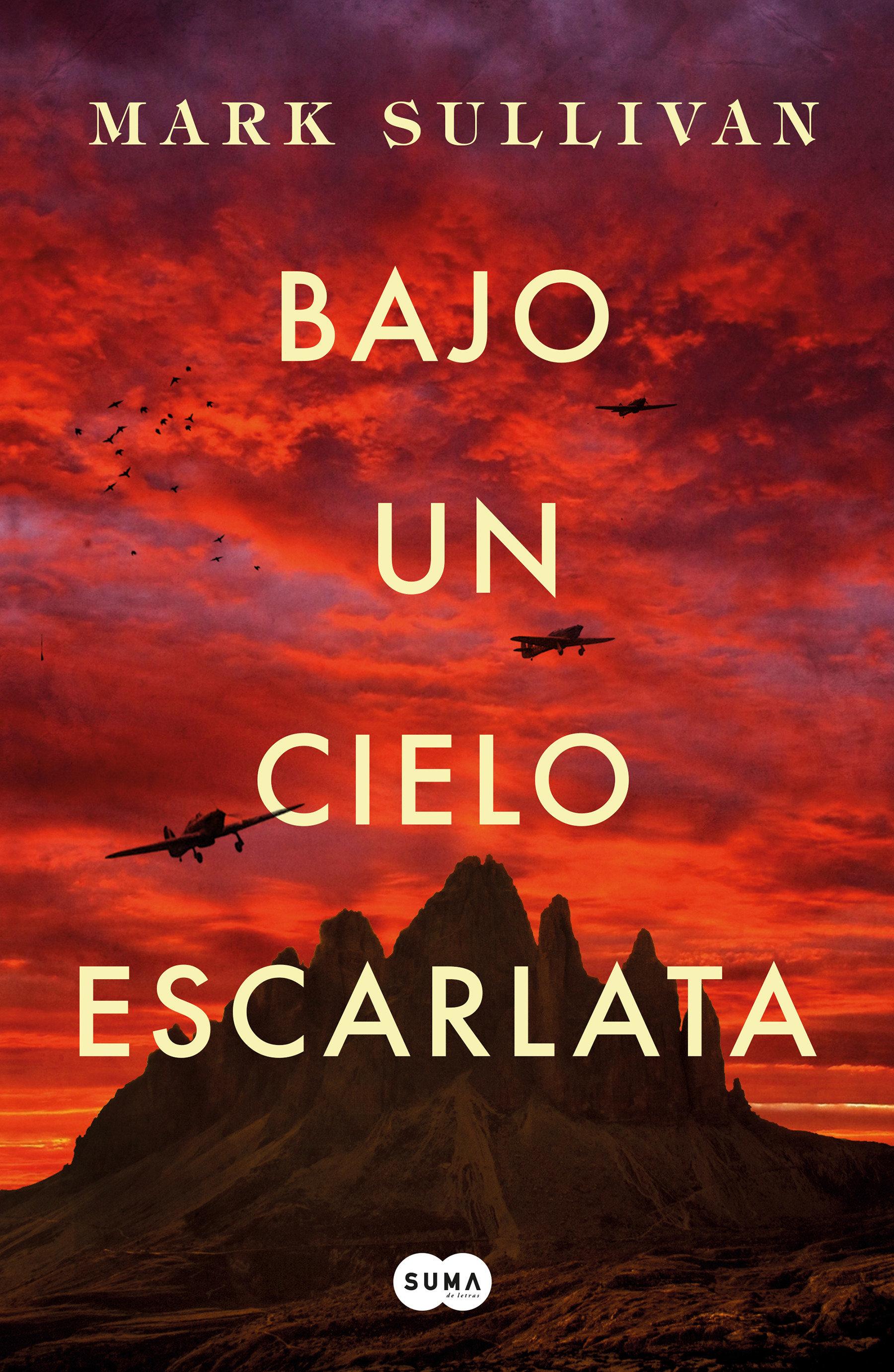 Vorderes Coverbild Bajo Un Cielo Escarlata / Beneath a Scarlet Sky