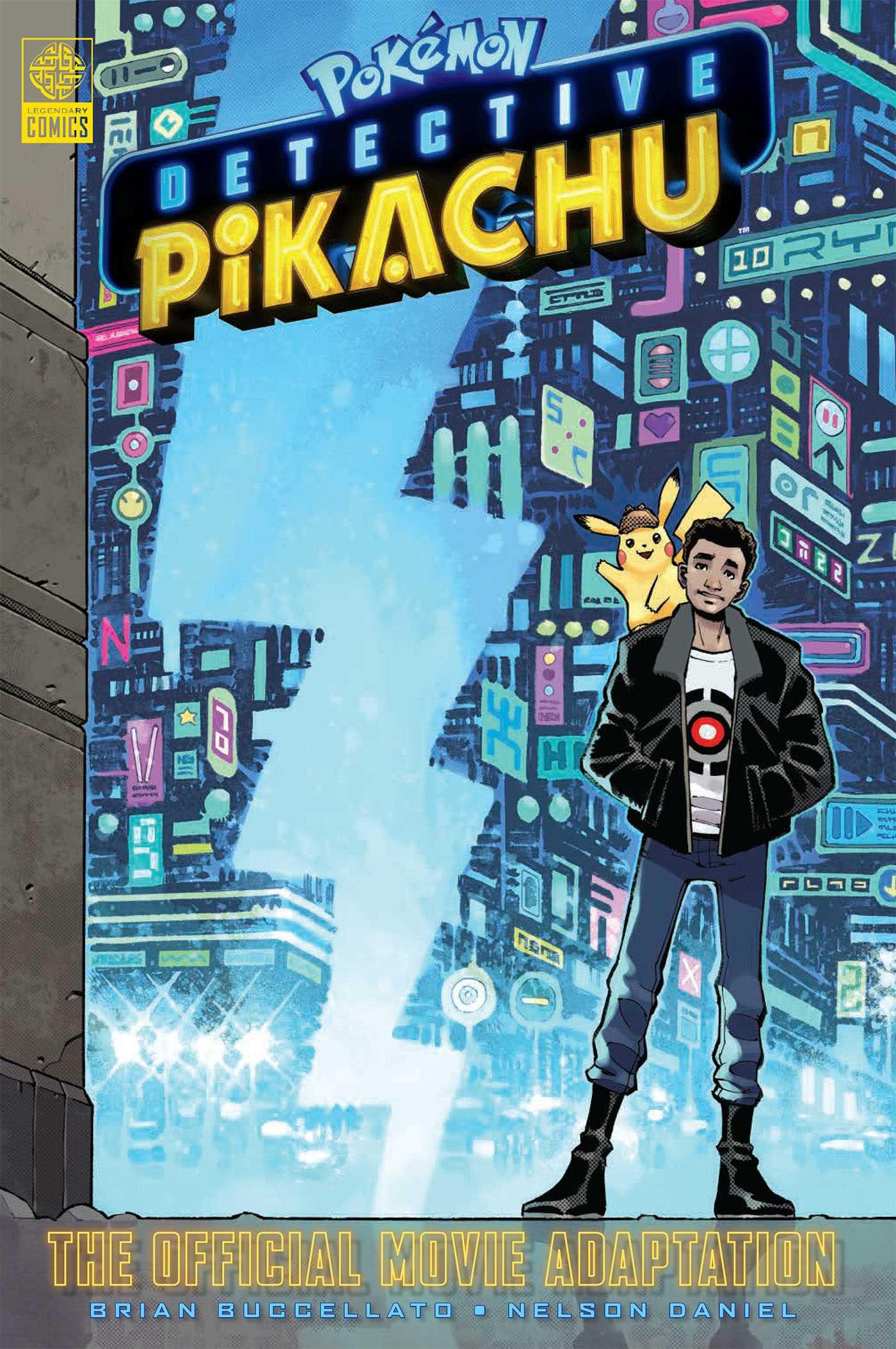 Vorderes Coverbild Pokémon Detective Pikachu Movie Graphic Novel