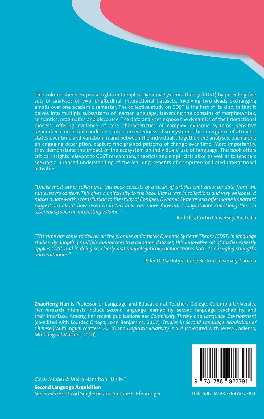 Rückseitencover Profiling Learner Language as a Dynamic System