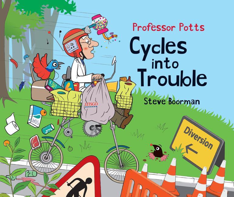 Vorderes Coverbild Professor Potts Cycles Into Trouble