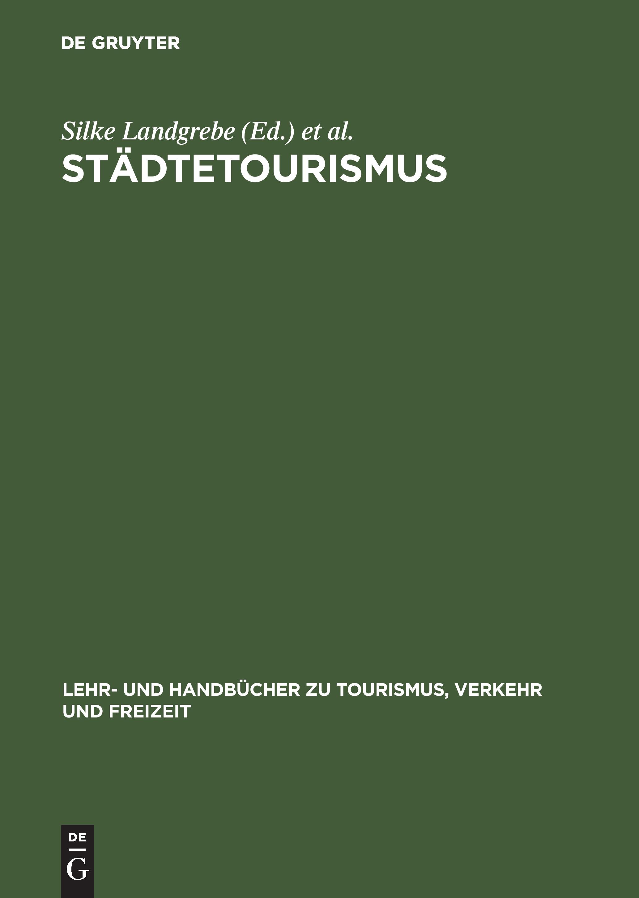 Vorderes Coverbild Städtetourismus