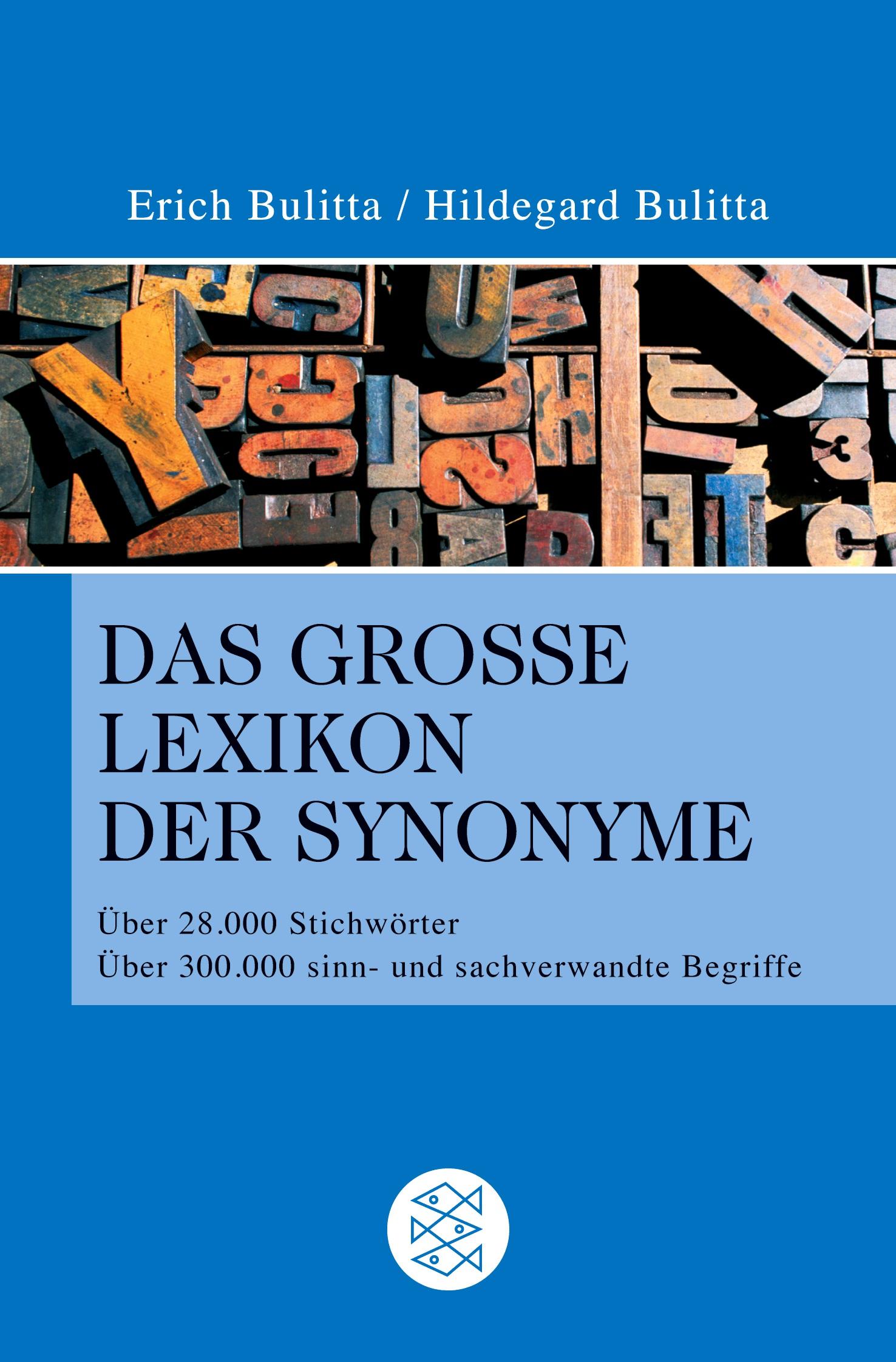 Vorderes Coverbild Das große Lexikon der Synonyme