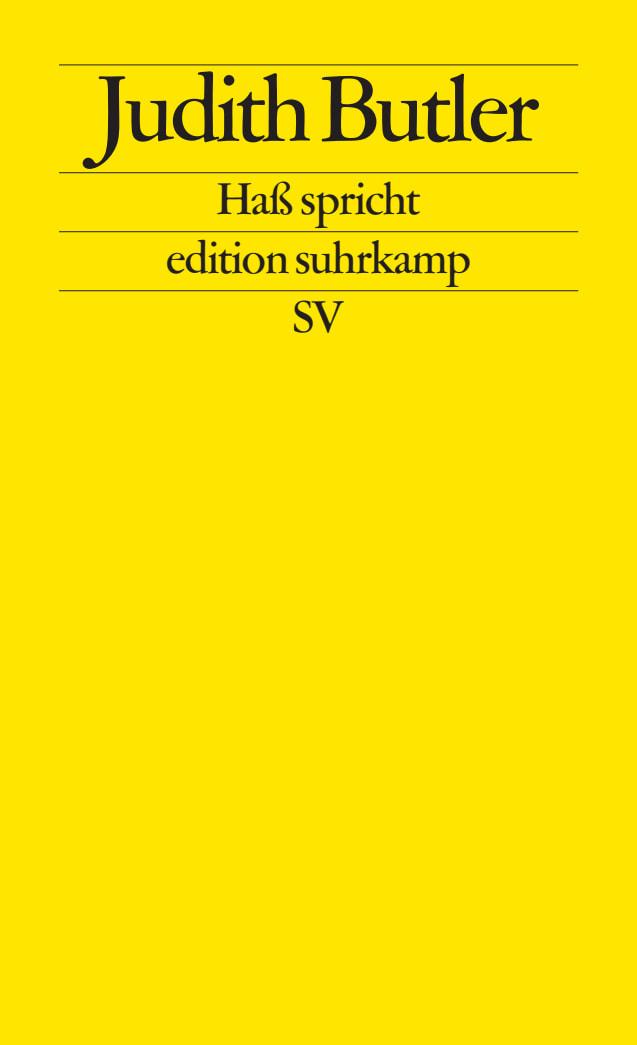 Vorderes Coverbild Haß spricht