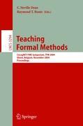 Vorderes Coverbild Teaching Formal Methods