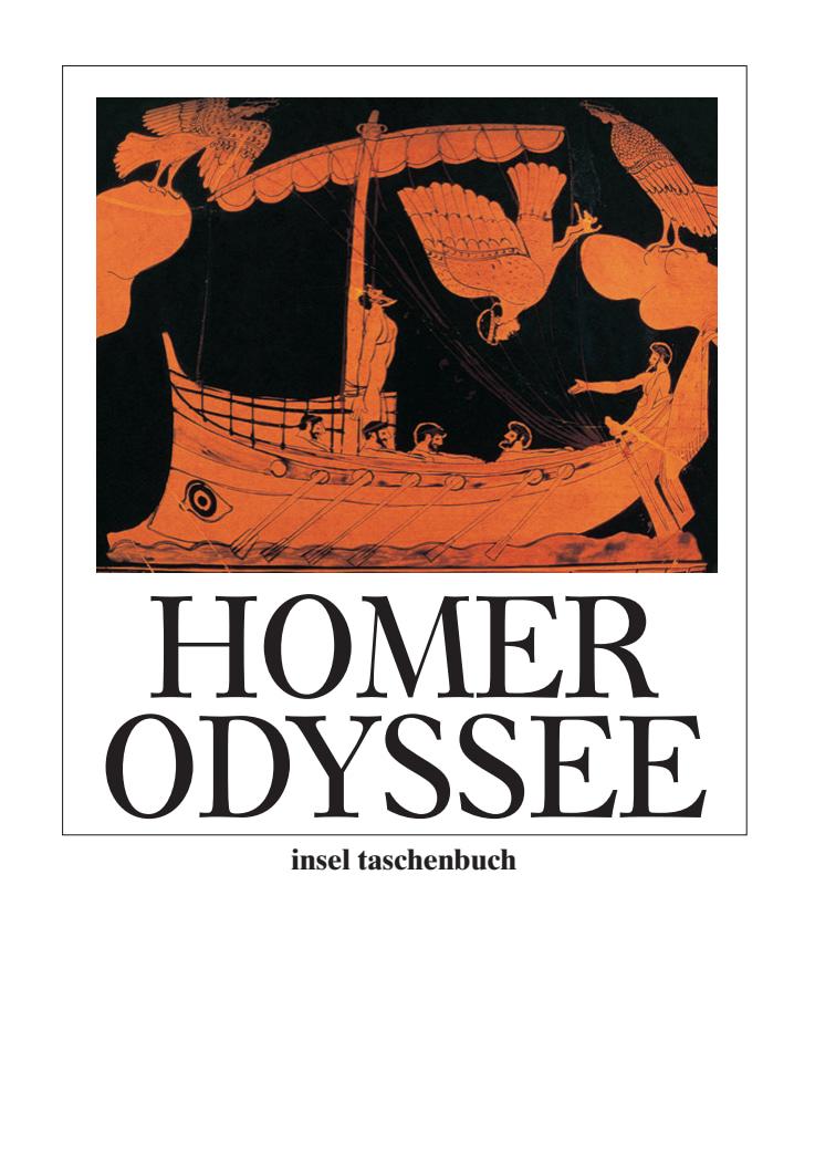 Vorderes Coverbild Odyssee