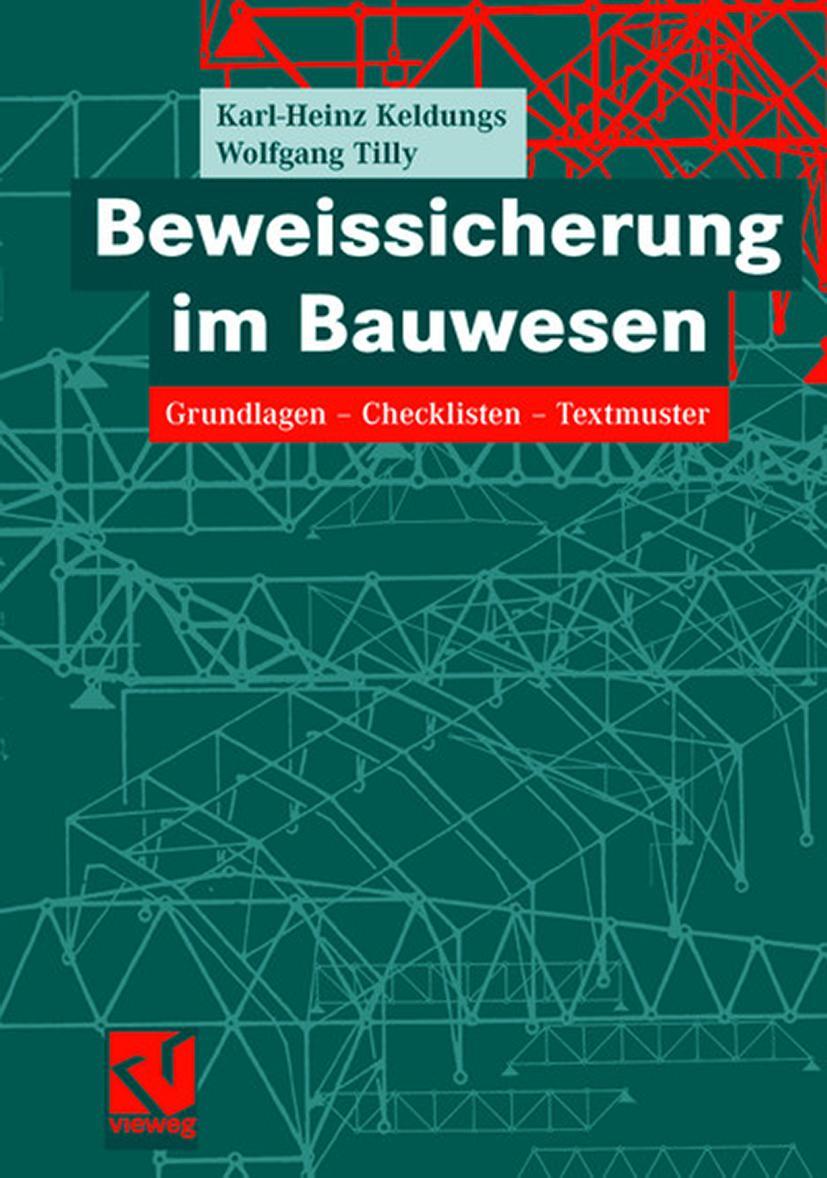 Vorderes Coverbild Beweissicherung im Bauwesen