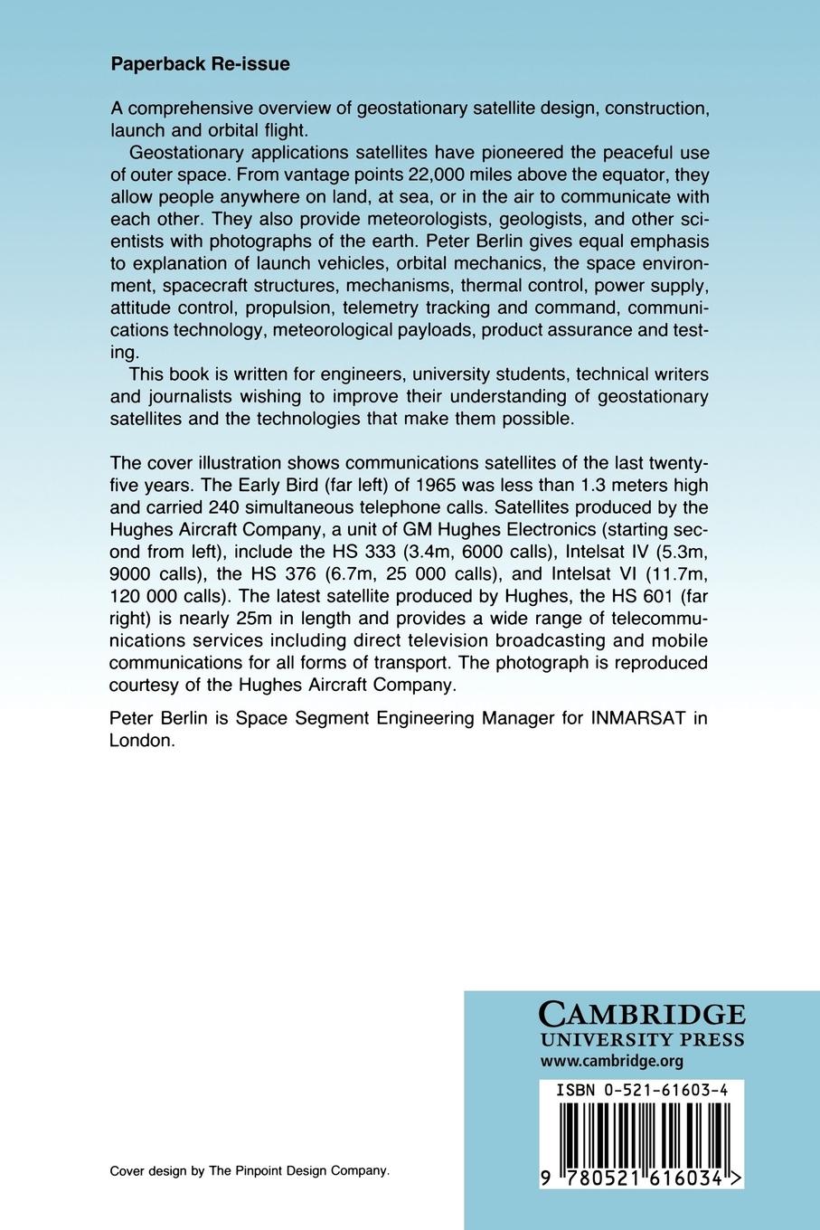 Rückseitencover The Geostationary Applications Satellite