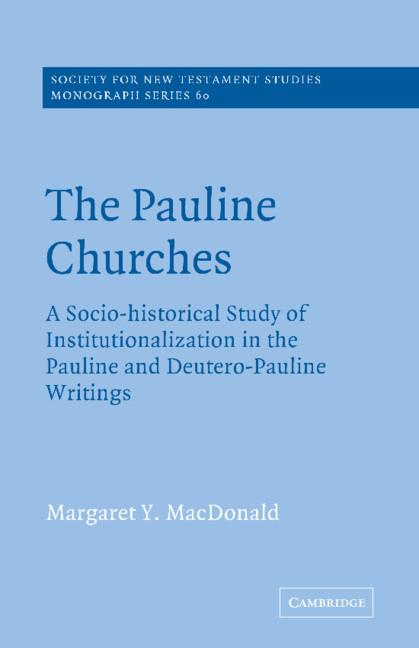 Vorderes Coverbild The Pauline Churches