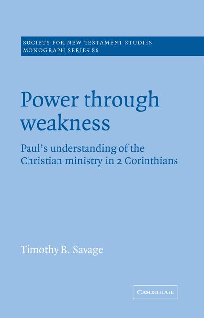 Vorderes Coverbild Power Through Weakness