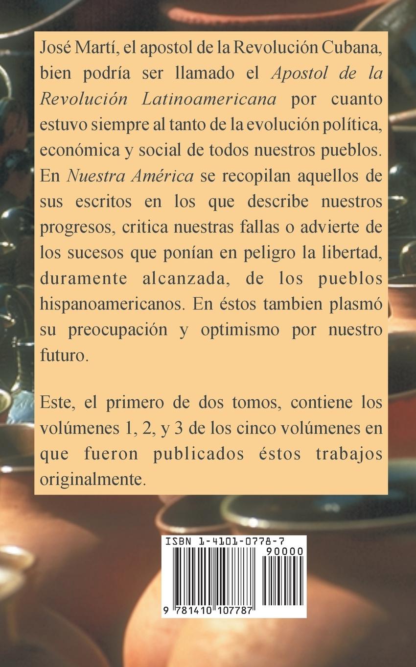 Rückseitencover Nuestra America