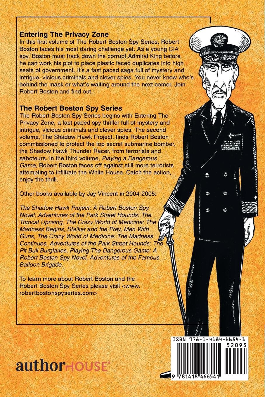 Rückseitencover Entering the Privacy Zone