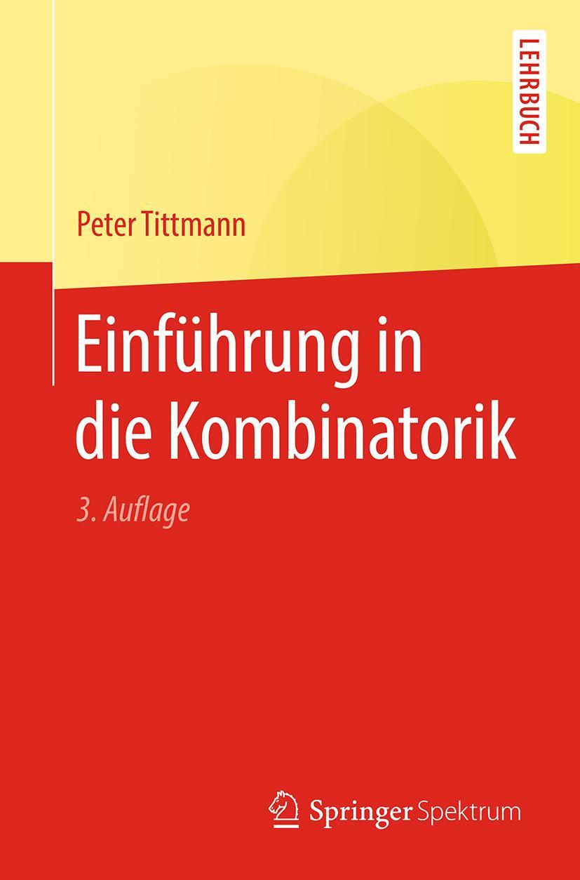 Vorderes Coverbild Einführung in die Kombinatorik
