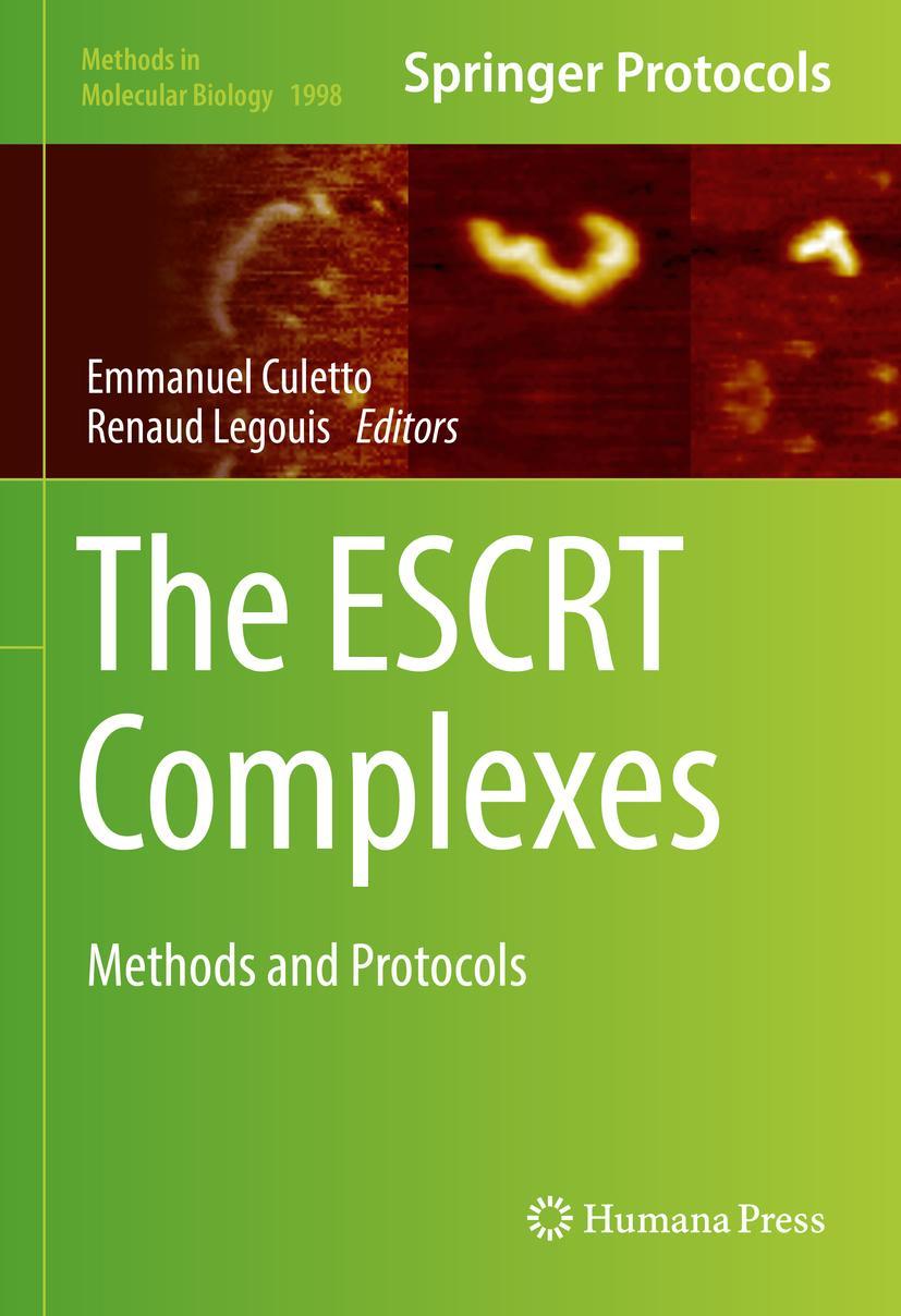Vorderes Coverbild The ESCRT Complexes
