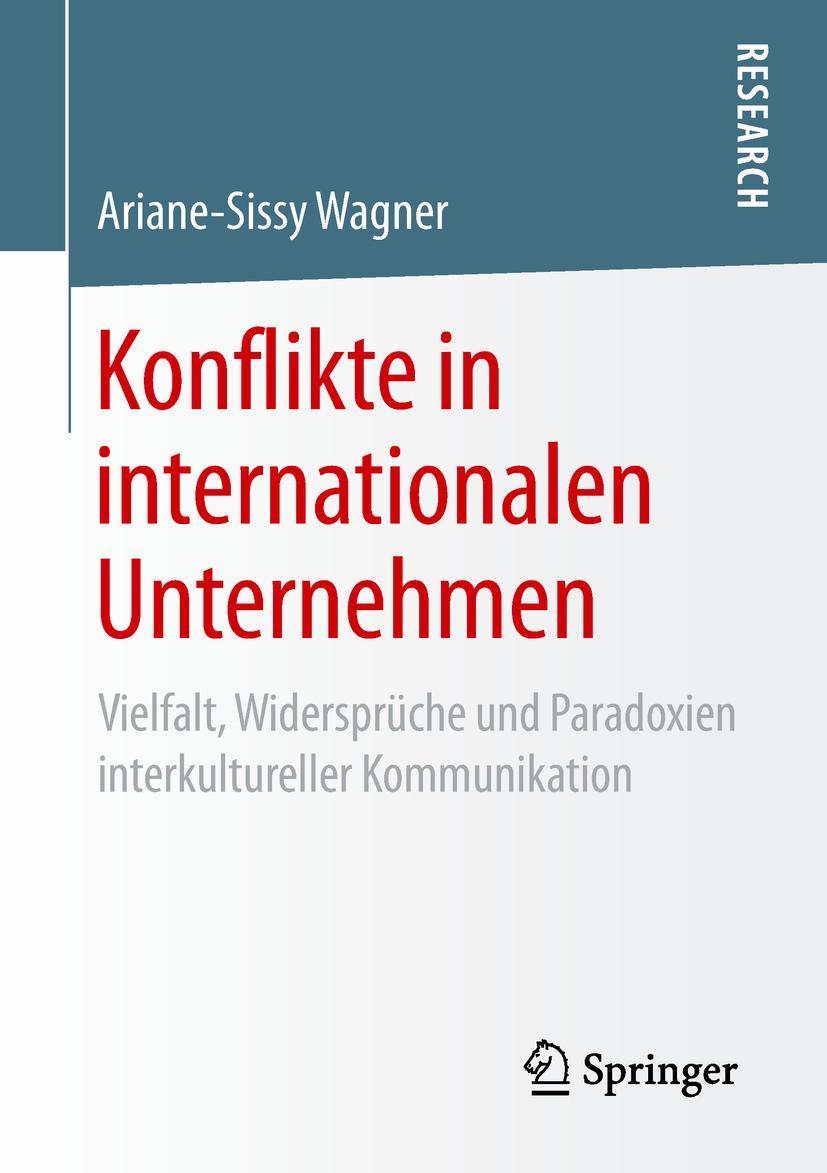 Vorderes Coverbild Konflikte in internationalen Unternehmen