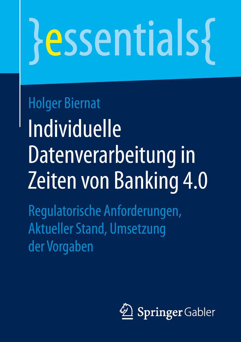 Vorderes Coverbild Individuelle Datenverarbeitung in Zeiten von Banking 4.0