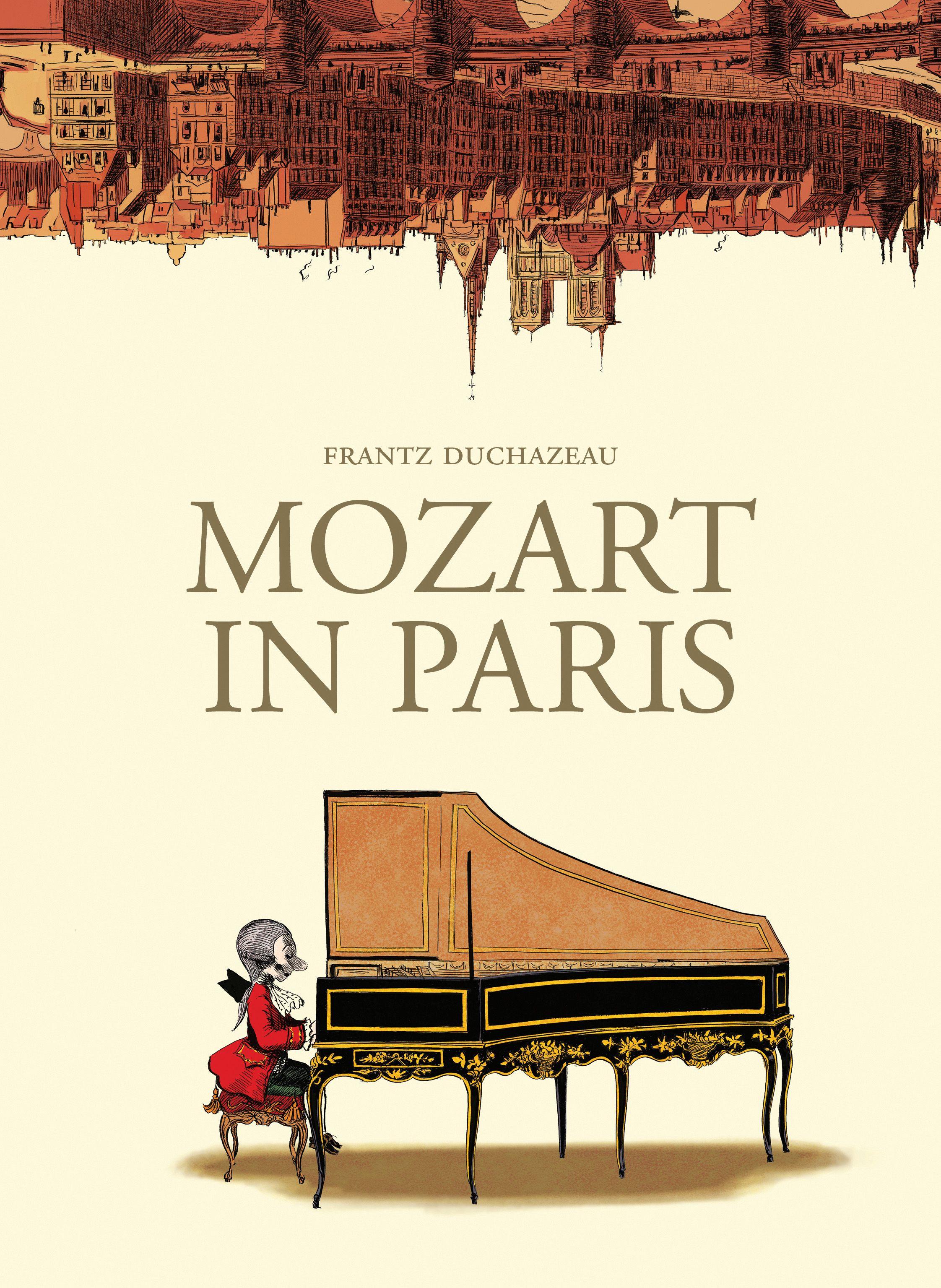Vorderes Coverbild Mozart in Paris