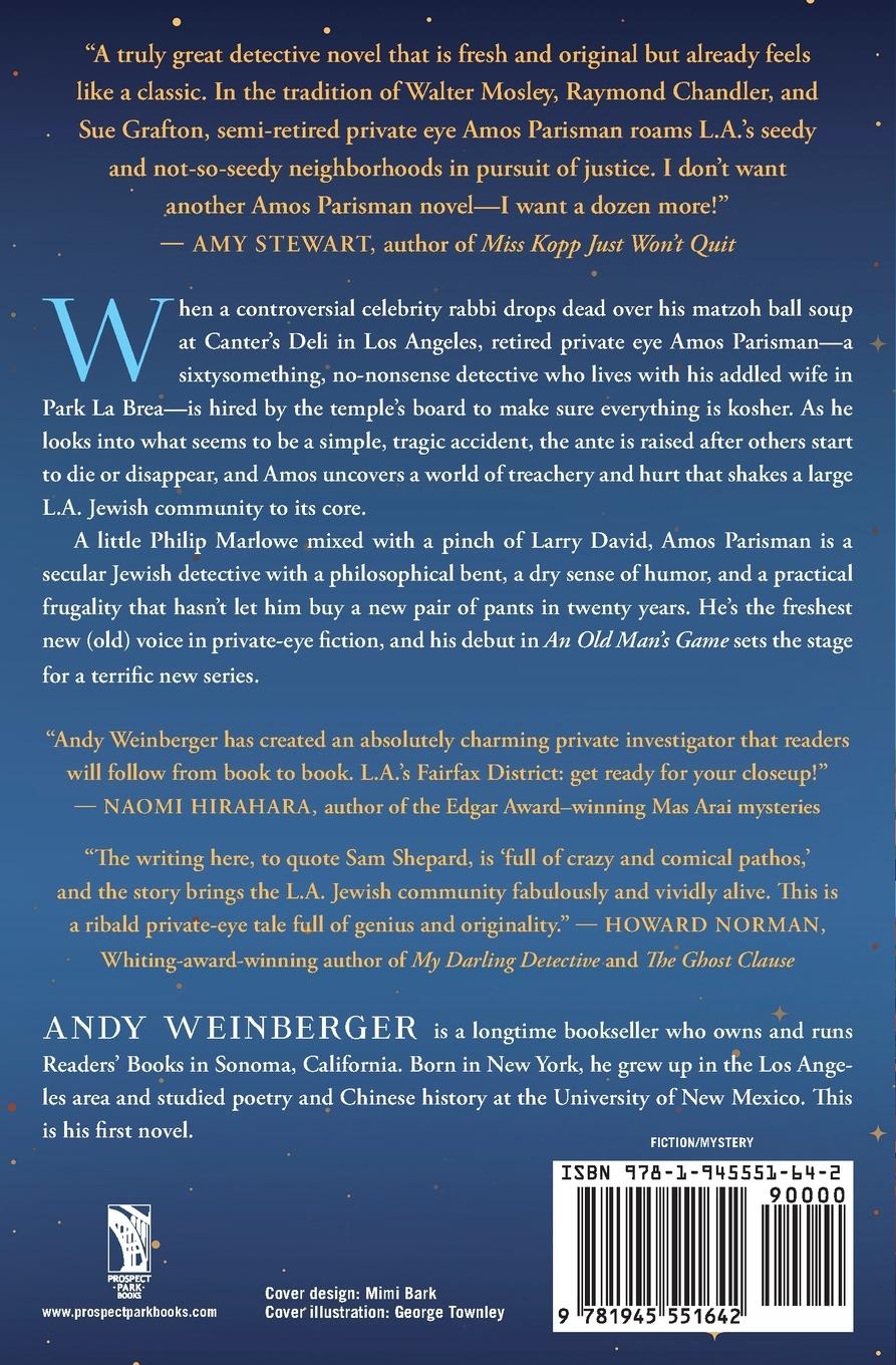 Rückseitencover An Old Man's Game