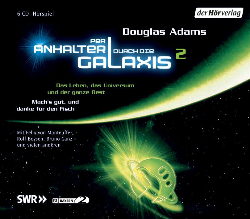 Vorderes Coverbild Per Anhalter durch die Galaxis 2. 6 CDs