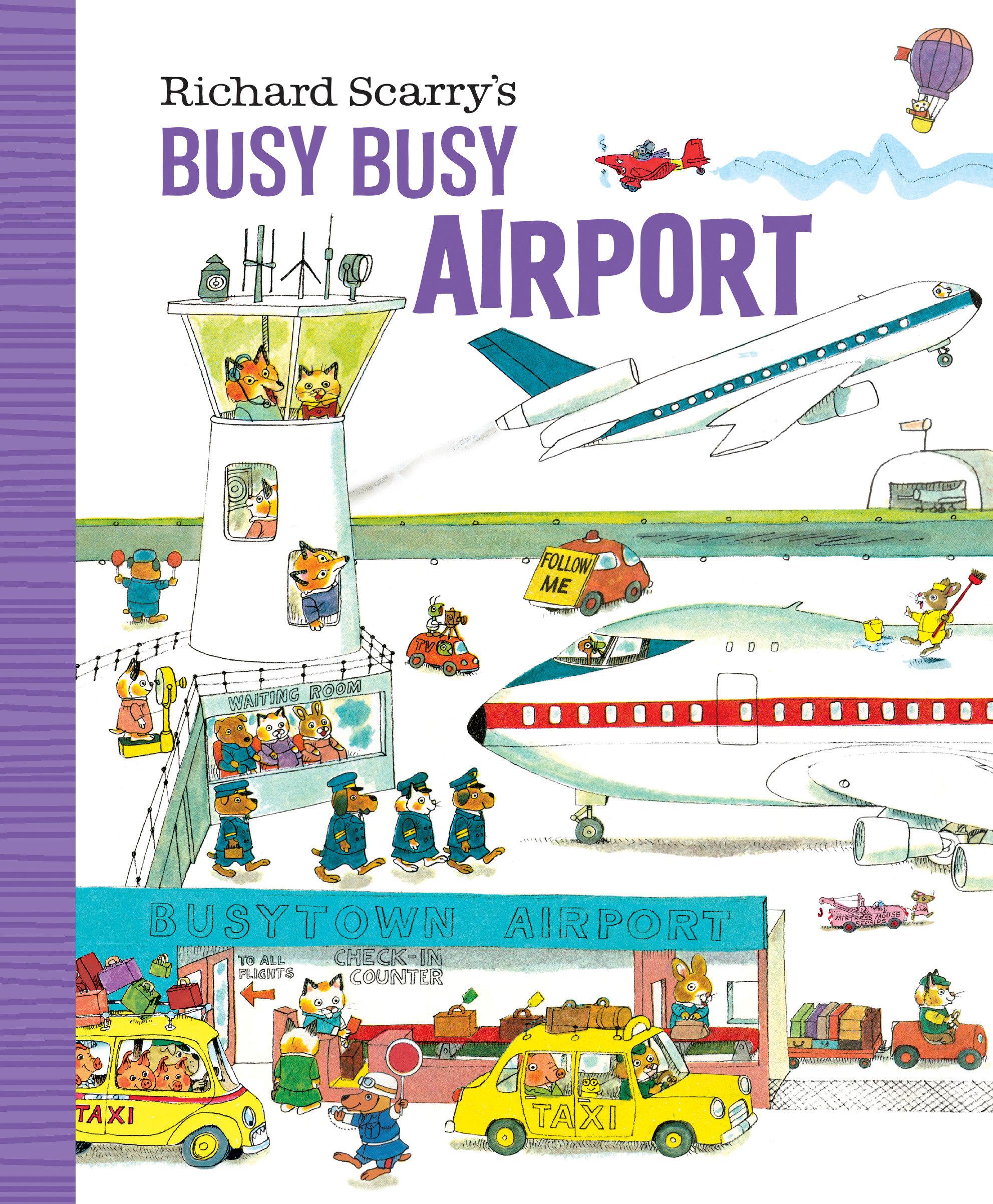 Vorderes Coverbild Richard Scarry's Busy Busy Airport