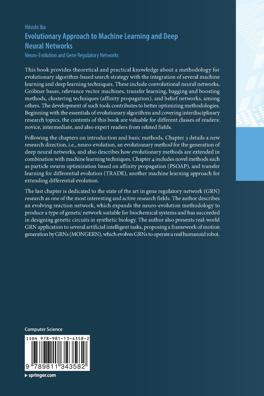 Rückseitencover Evolutionary Approach to Machine Learning and Deep Neural Networks