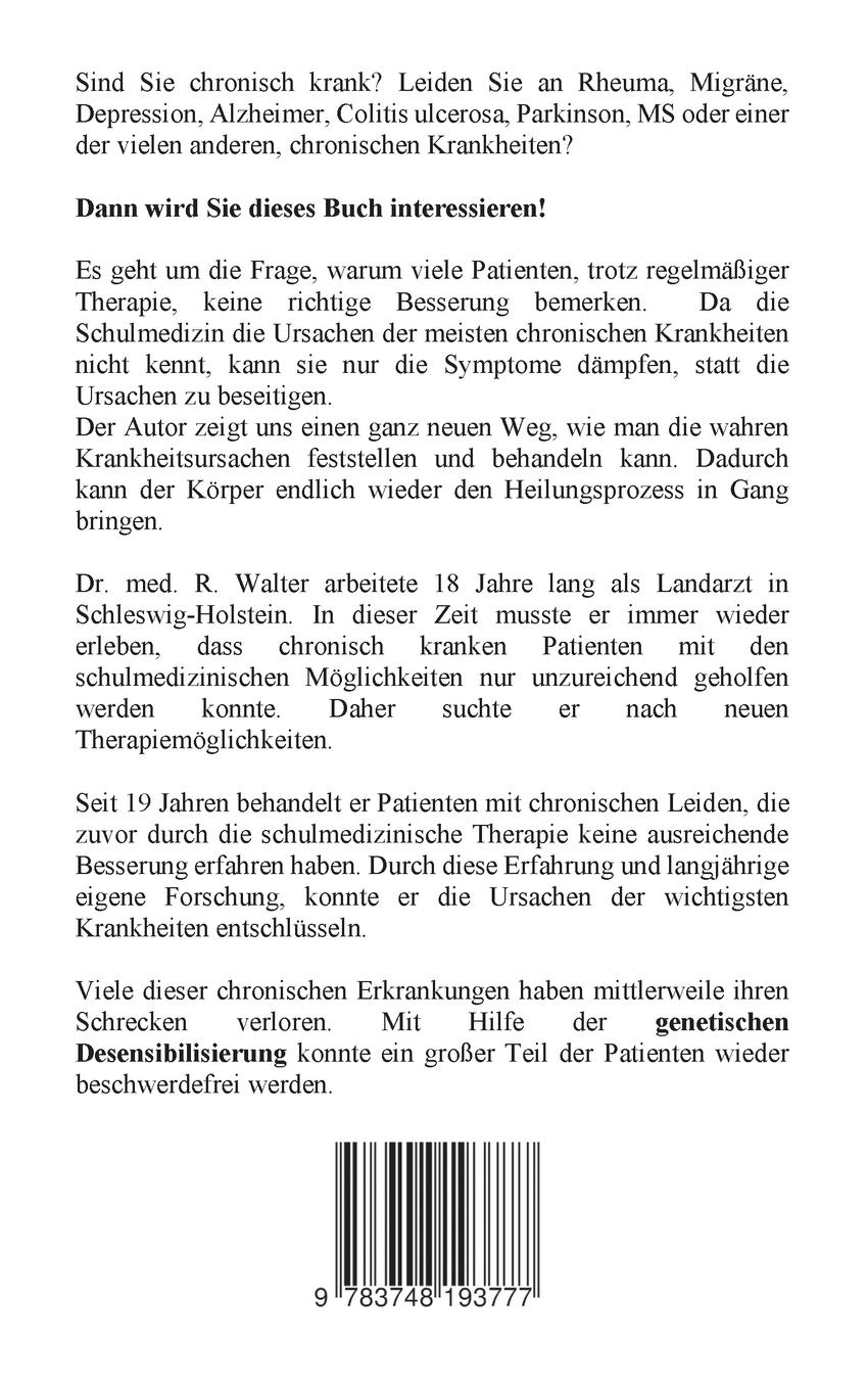 Rückseitencover Rheuma, Migräne, Depression ... Krebs