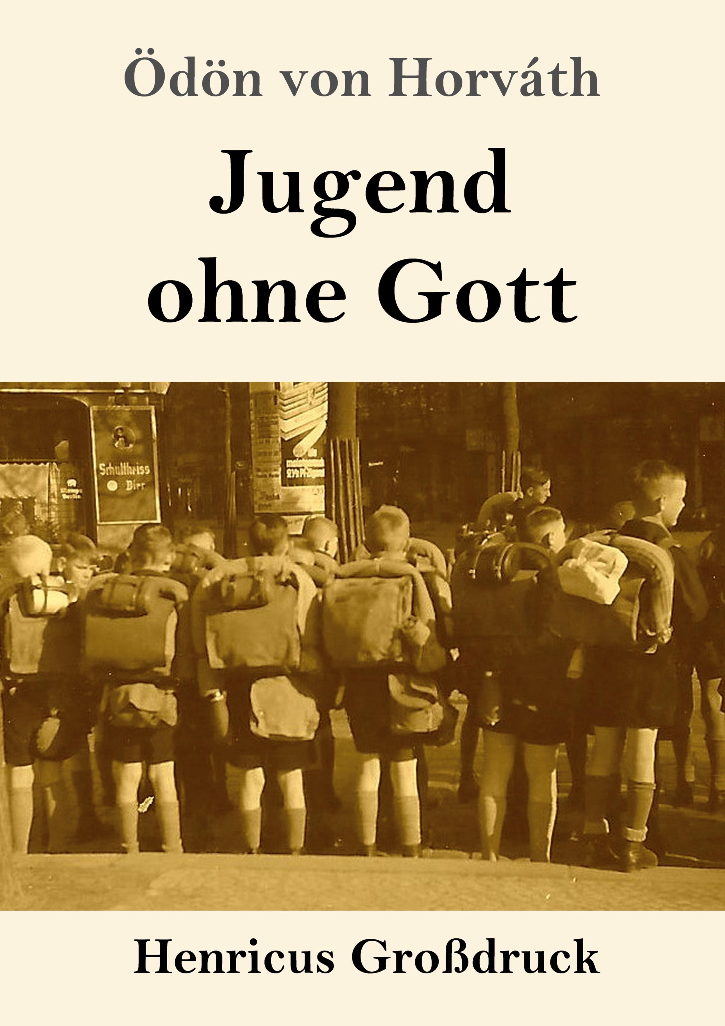 Vorderes Coverbild Jugend ohne Gott (Großdruck)