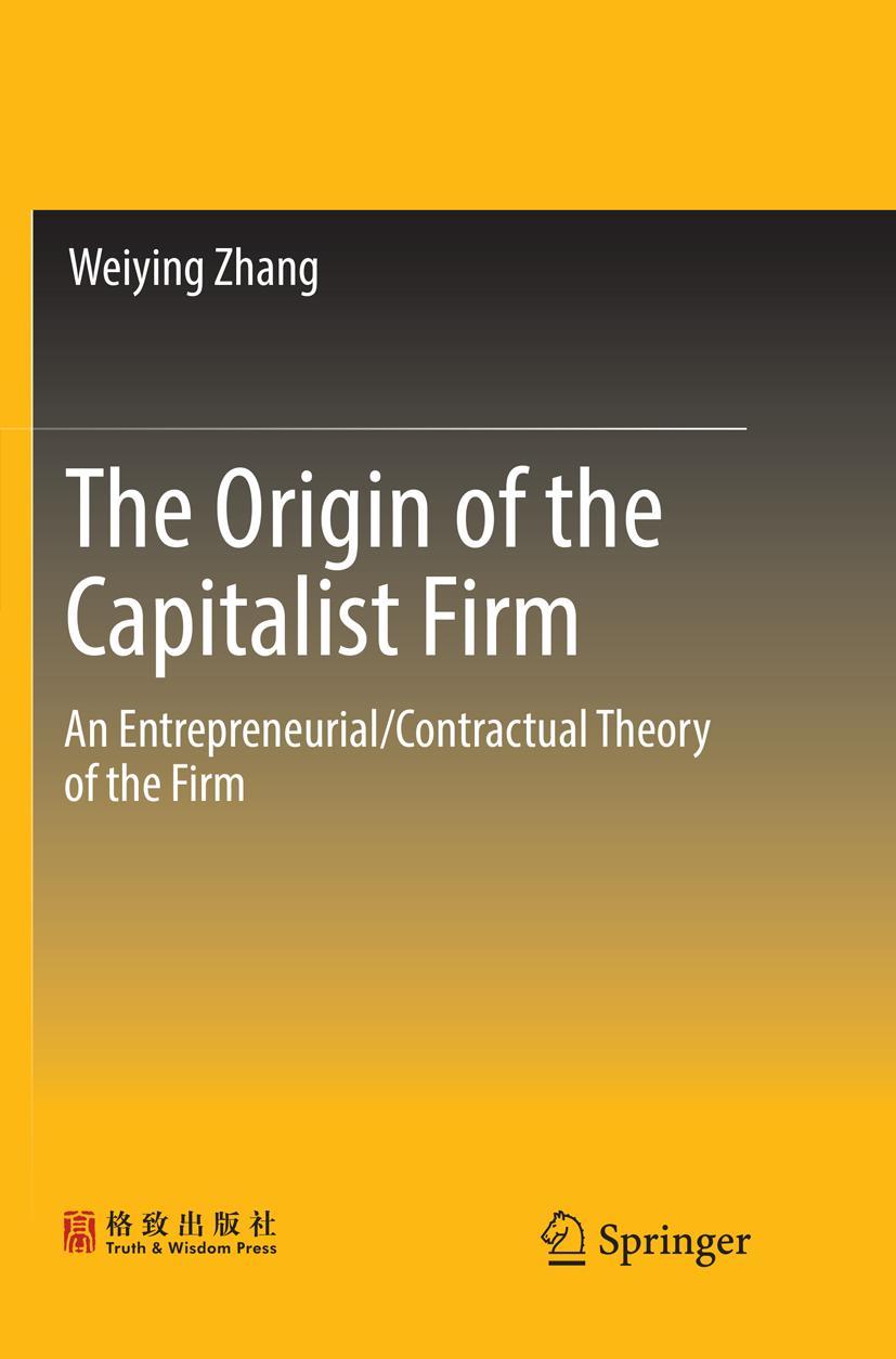 Vorderes Coverbild The Origin of the Capitalist Firm