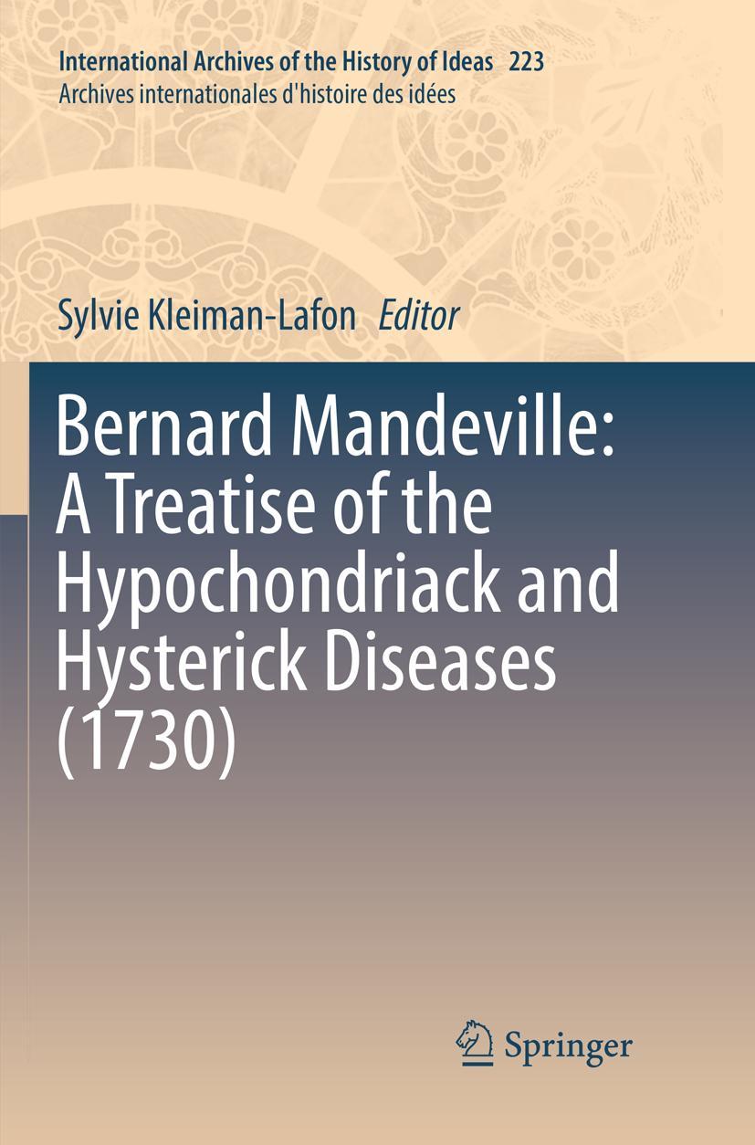 Vorderes Coverbild Bernard Mandeville: A Treatise of the Hypochondriack and Hysterick Diseases (1730)