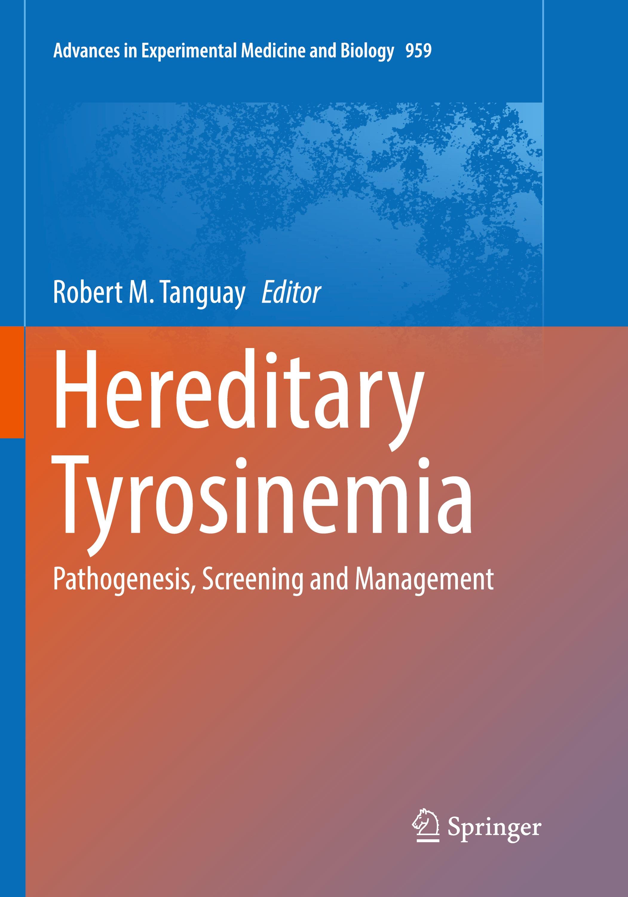 Vorderes Coverbild Hereditary Tyrosinemia