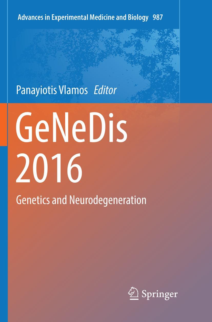 Vorderes Coverbild GeNeDis 2016